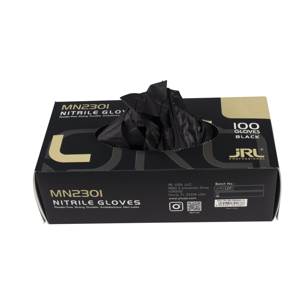 Перчатки нитриловые JRL Professional Nitrile Gloves L 100шт