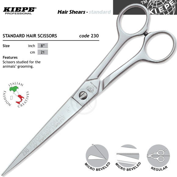 Ножницы Kiepe Professional 230/8" с насечкой