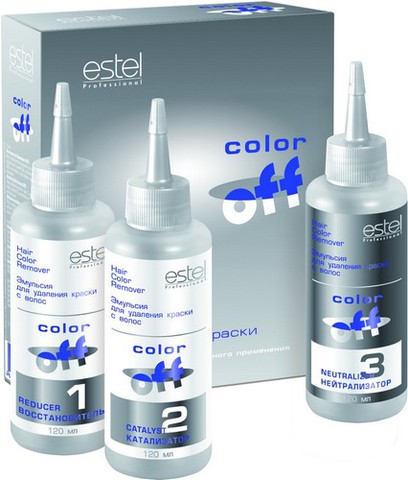 Эмульсия Estel Color Off для удаления краски с волос 