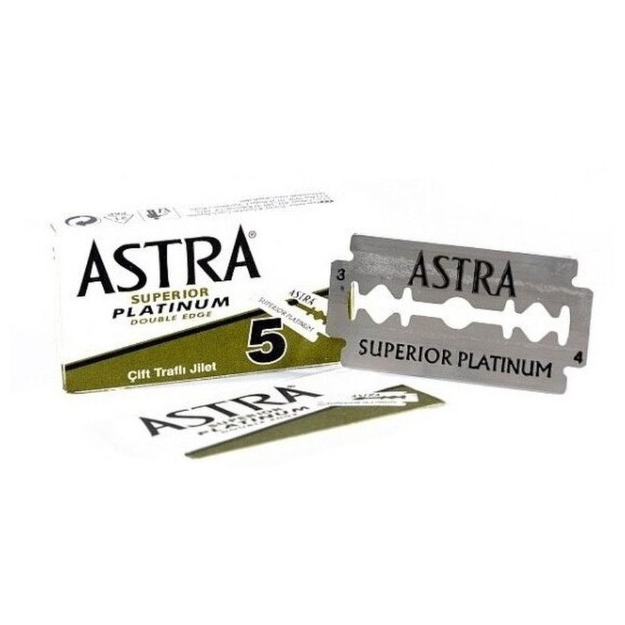 Леза двосторонні Astra Platinum 5 шт