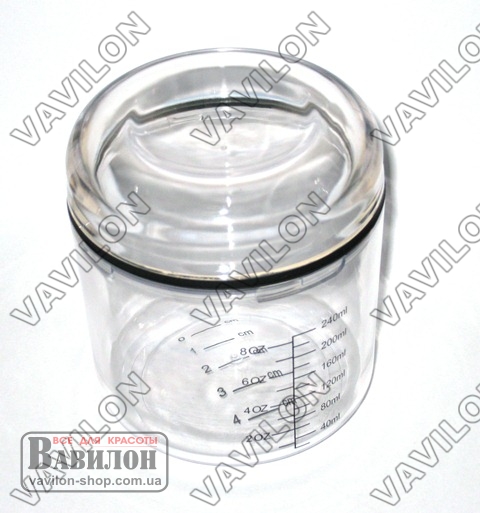 Мерный стакан-шейкер прозрачный 240мл 890612