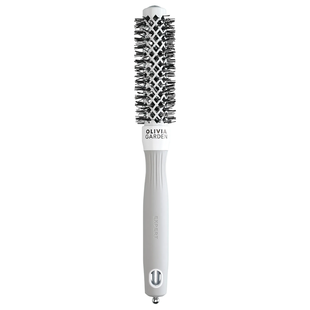 Термобраш Olivia Garden Expert Blowout Shine White&Grey 20