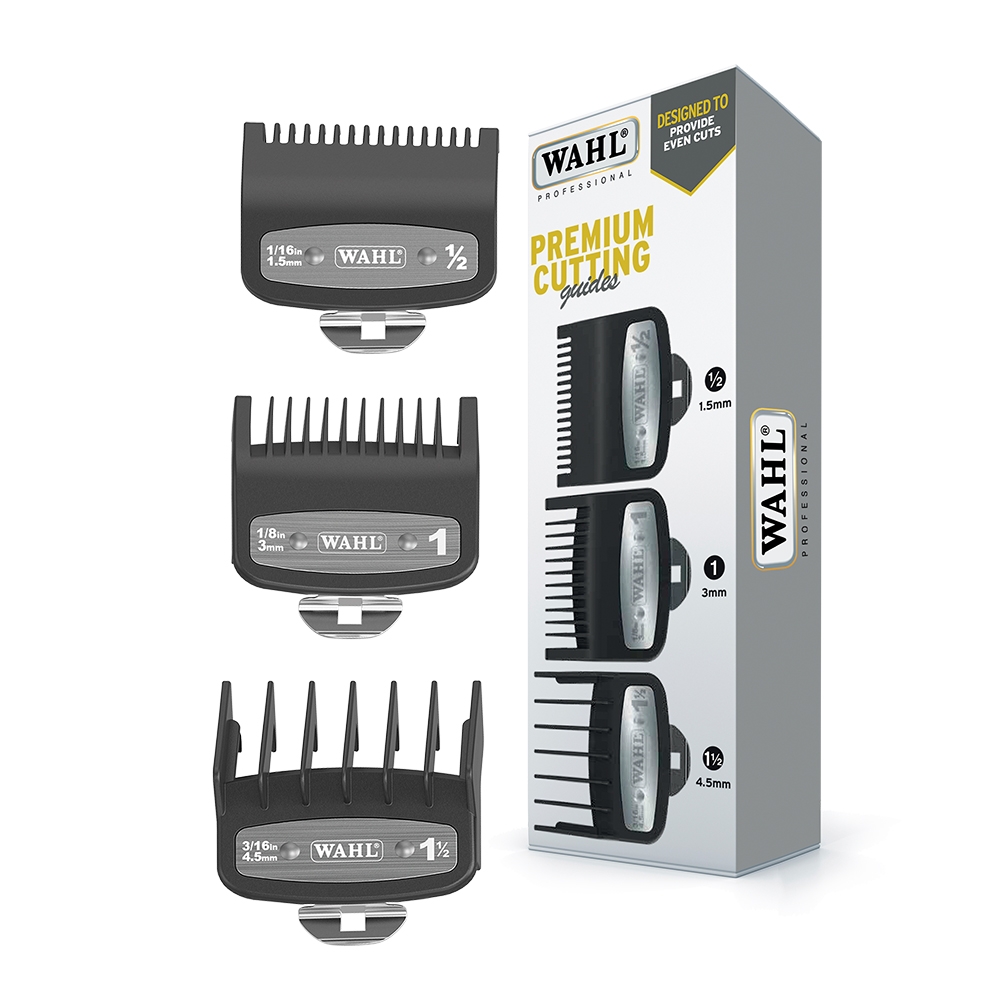Комплект насадок Wahl Premium 3шт 1,5, 3, 4,5мм 03354-5001