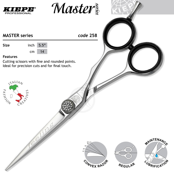 Ножницы Kiepe Master Feeling 5,5" 258/5,5"