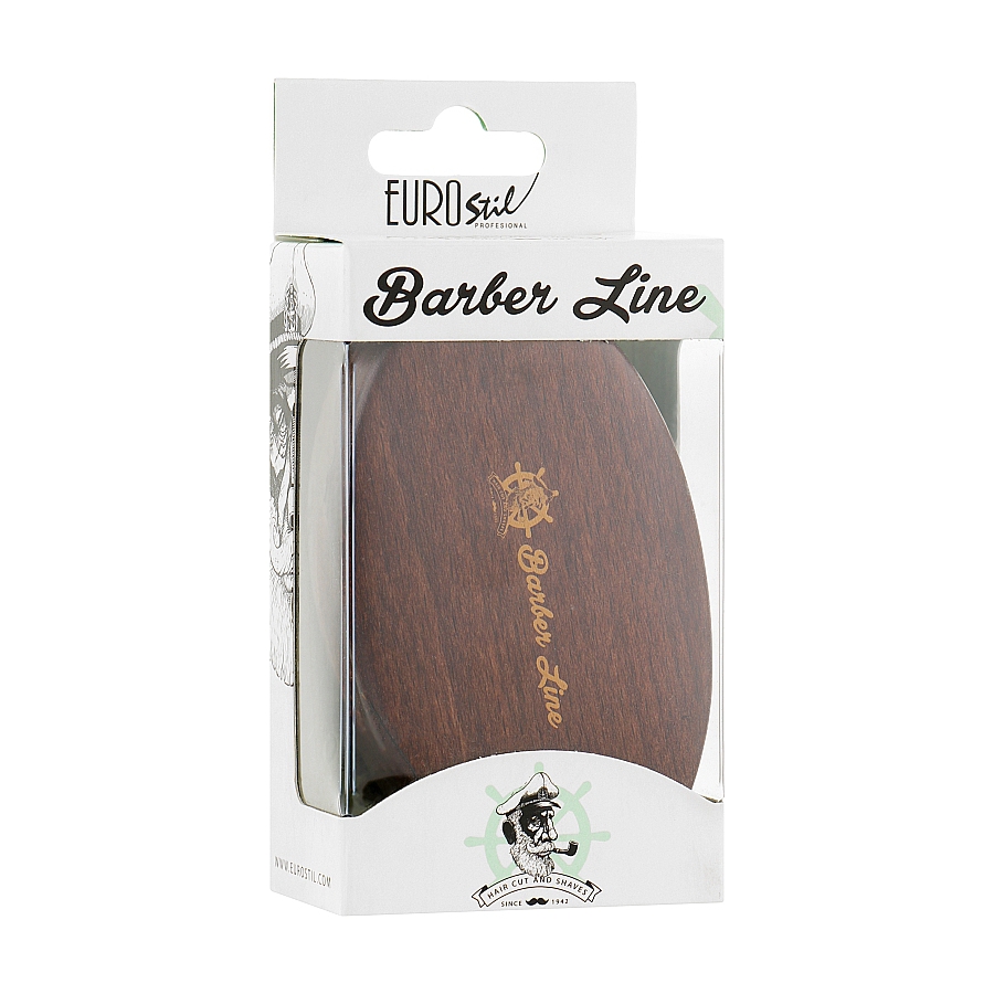 Щітка для бороди Eurostile Poseidon Barber Line 06078