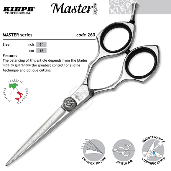 Ножиці Kiepe Master Sensor 6 &quot;260/6&quot;