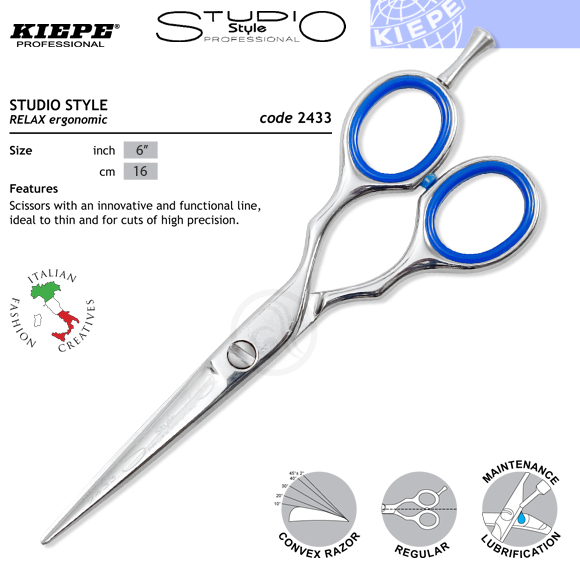 Ножницы Kiepe Studio Style Relax 2433/6" 
