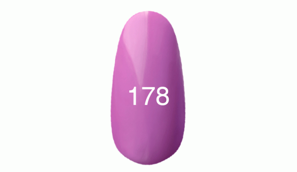 Гель-лак Kodi №178 (фіолетово баклажанний, емаль) 8мл
