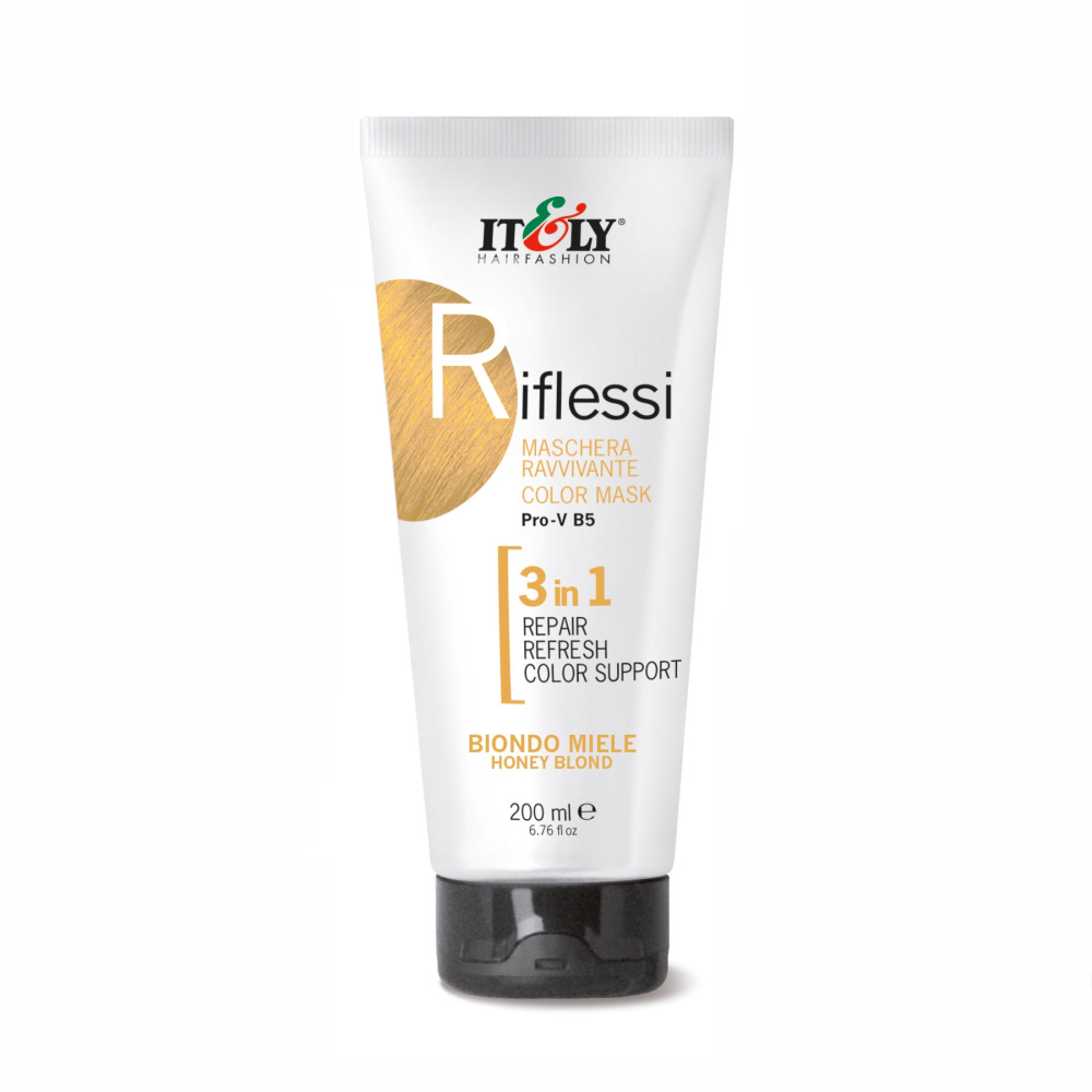 Тонуюча маска Itely Hairfashion Riflessi 3 в 1 Blondo Miele медовий блонд 200мл