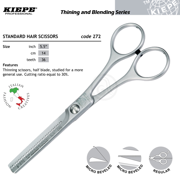 Ножницы филировочные Kiepe 272/5.5" 36 зубьев