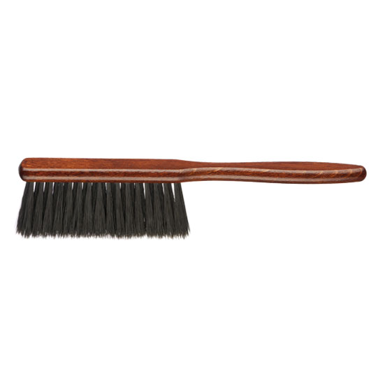 Щётка для шеи Eurostile Wood Nylon Barber Line 06116