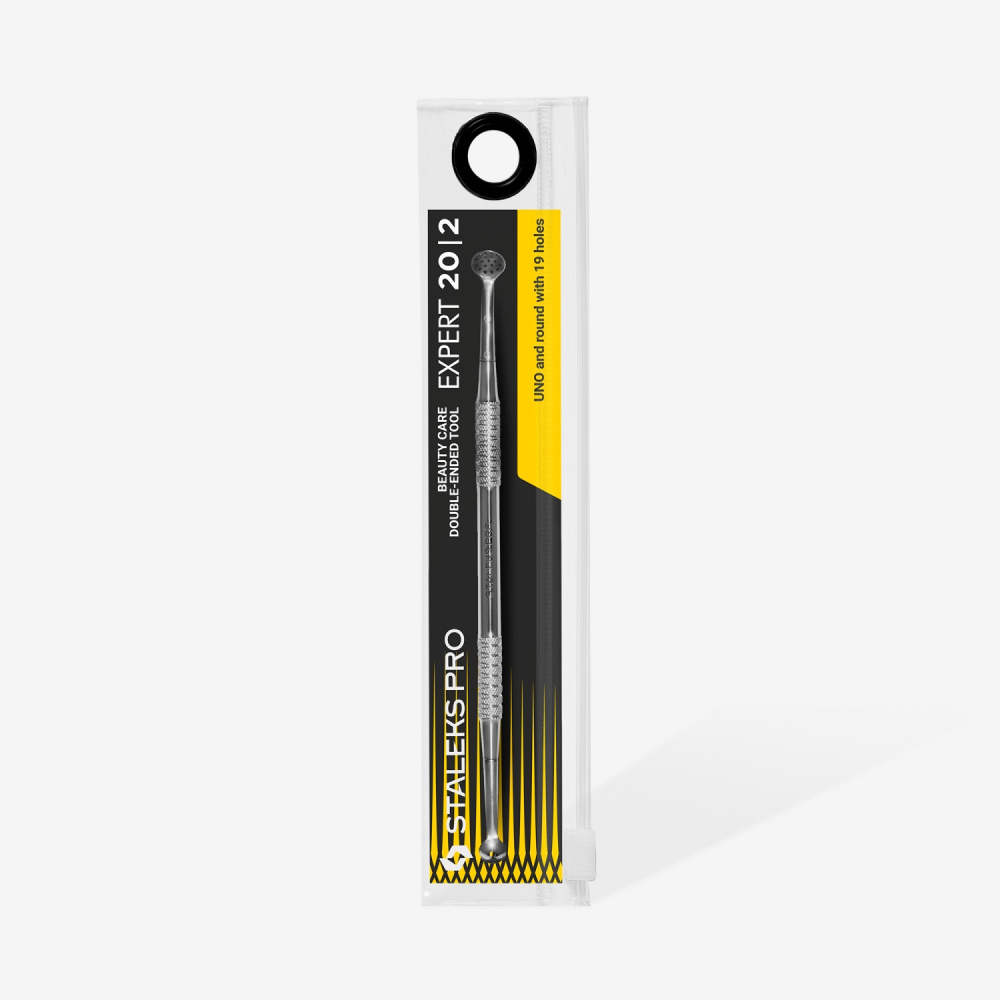 Ложка Уно Сталекс Expert ZE-20/2  круглая шумовка