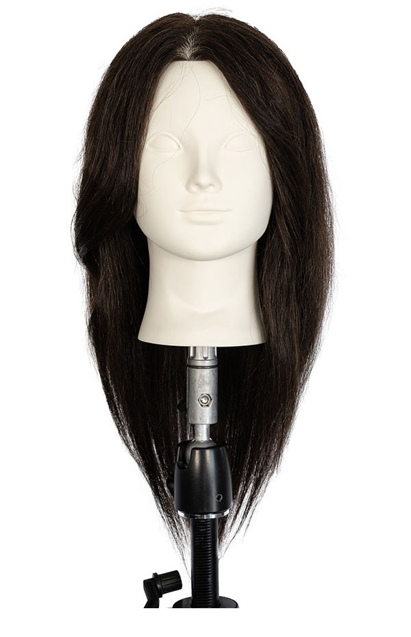 Голова манекен Exalto Professional Olivia 40см (брюнетка) REF1023