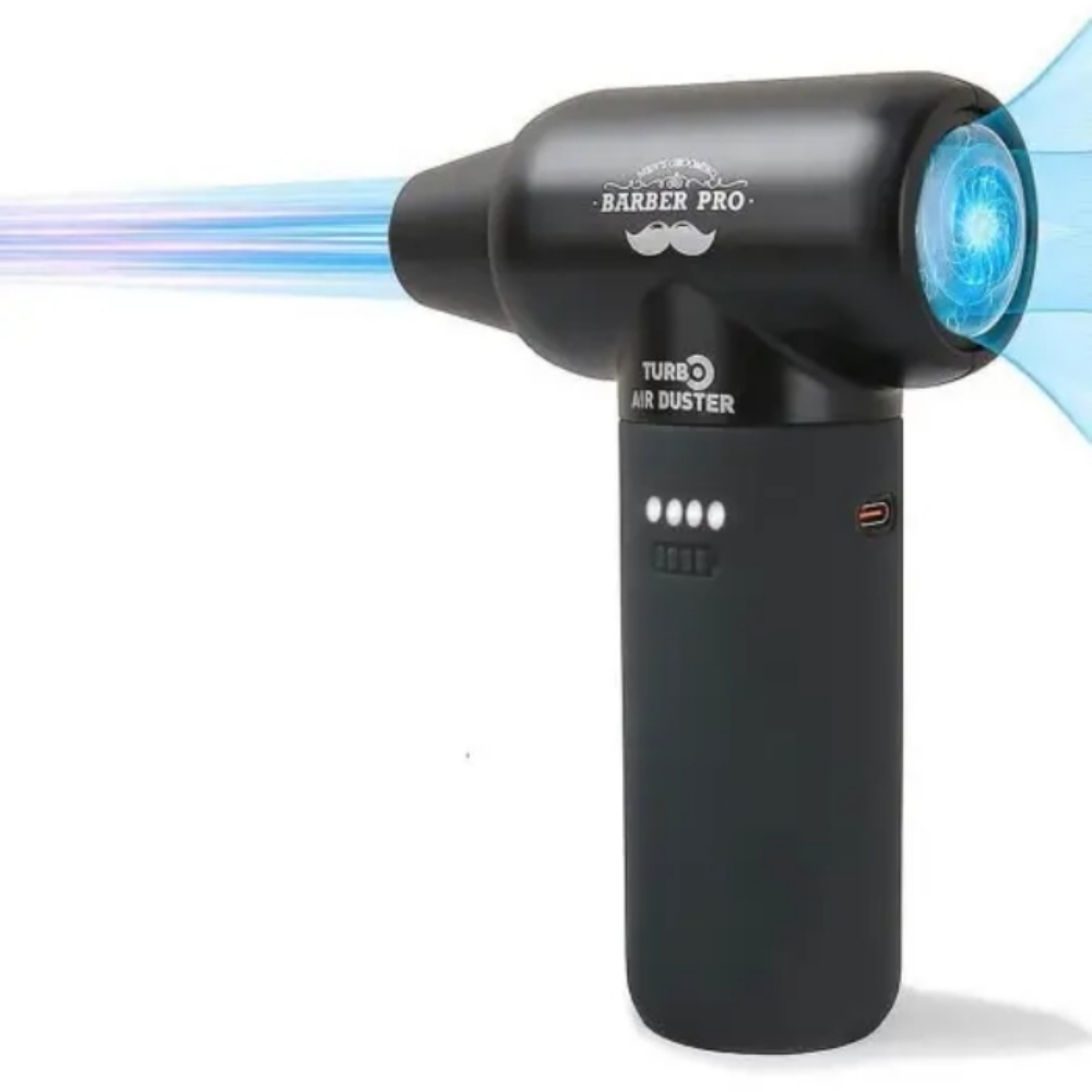 Фен Stylance Barber Pro Turbo Air Duster мини акумуляторный (холодный обдув) 800-004
