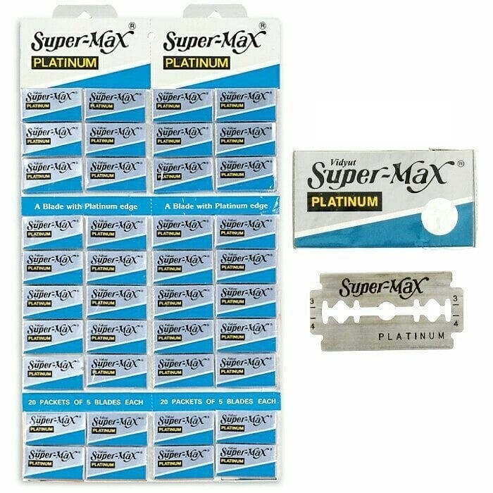 Лезвия двусторонние Super Max Platinum 5 шт