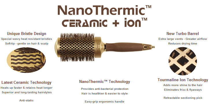 Термобраш Olivia Garden Nano Thermic 54мм
