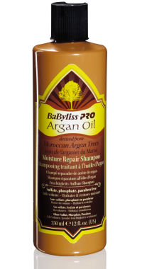 Шампунь для волос Babyliss Argan Oil 350мл BAOILS12E