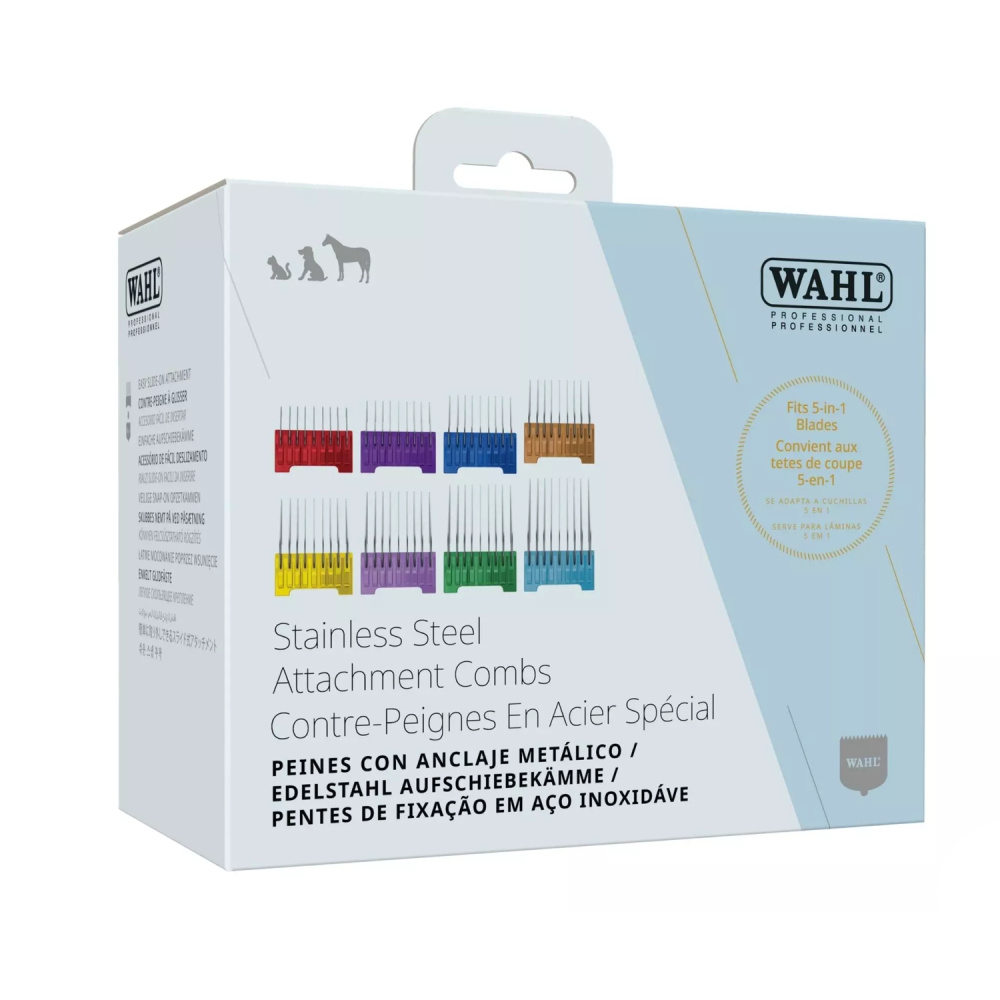 Комплект насадок Wahl Stainless Steel Guide Comb Set 8шт 3027903