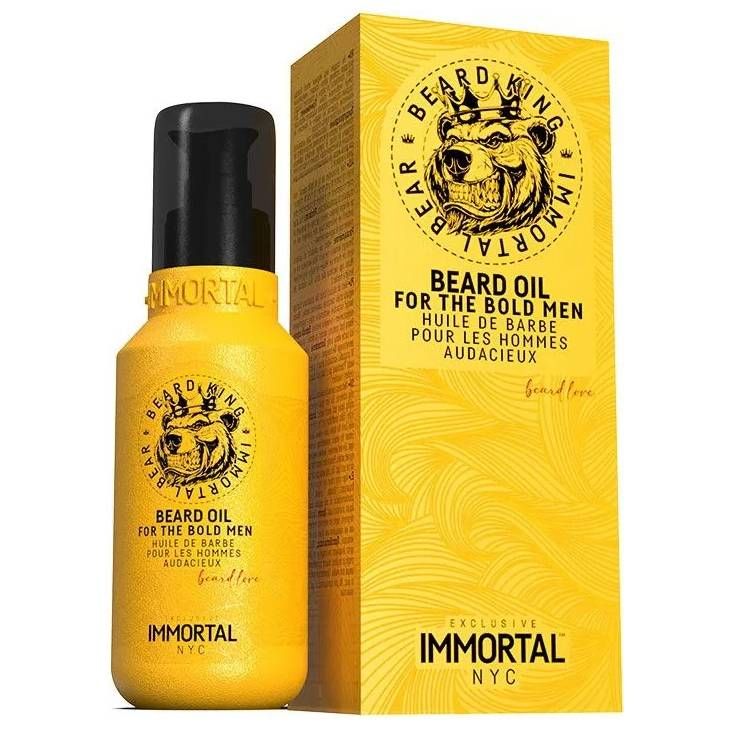 Олія для бороди Immortal Infuse Bear Beard Style Oil 100мл