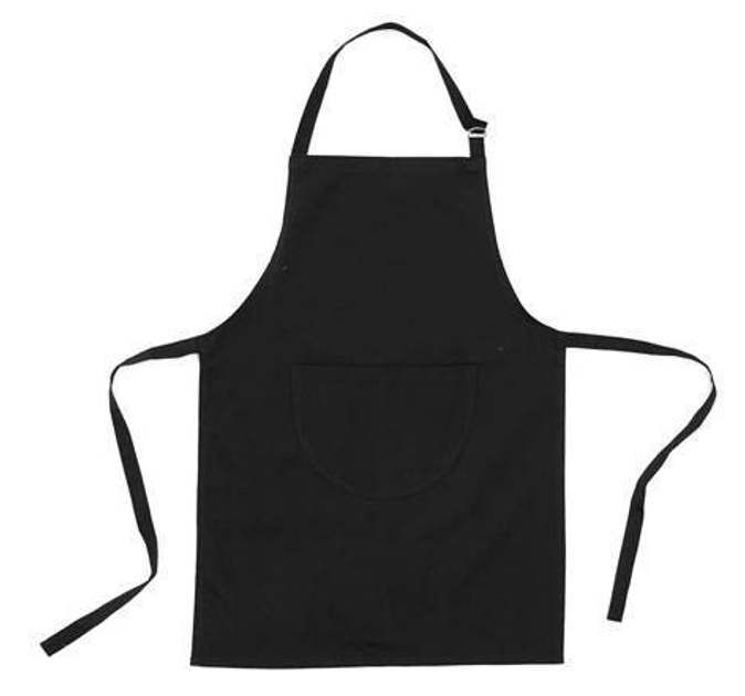 Фартух довгий чорний ВР09055