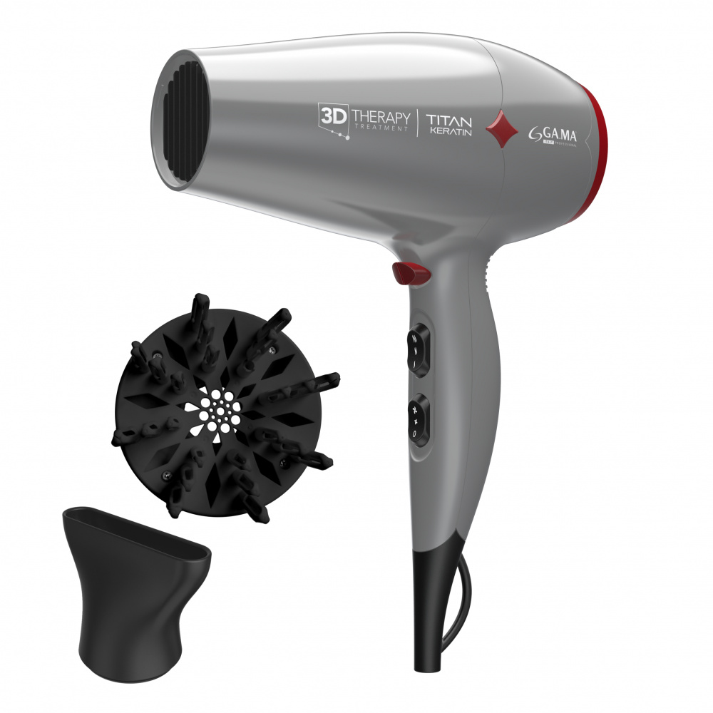 Фен Ga.Ma Titan Keratin Diamond 3D GH0303