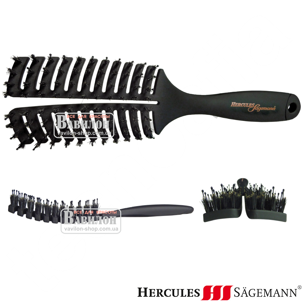 Щітка Hercules Copper Collection Vent Boar Brush Combo Small 9144