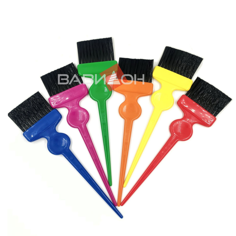 Набор цветных кисточек Termix 6шт