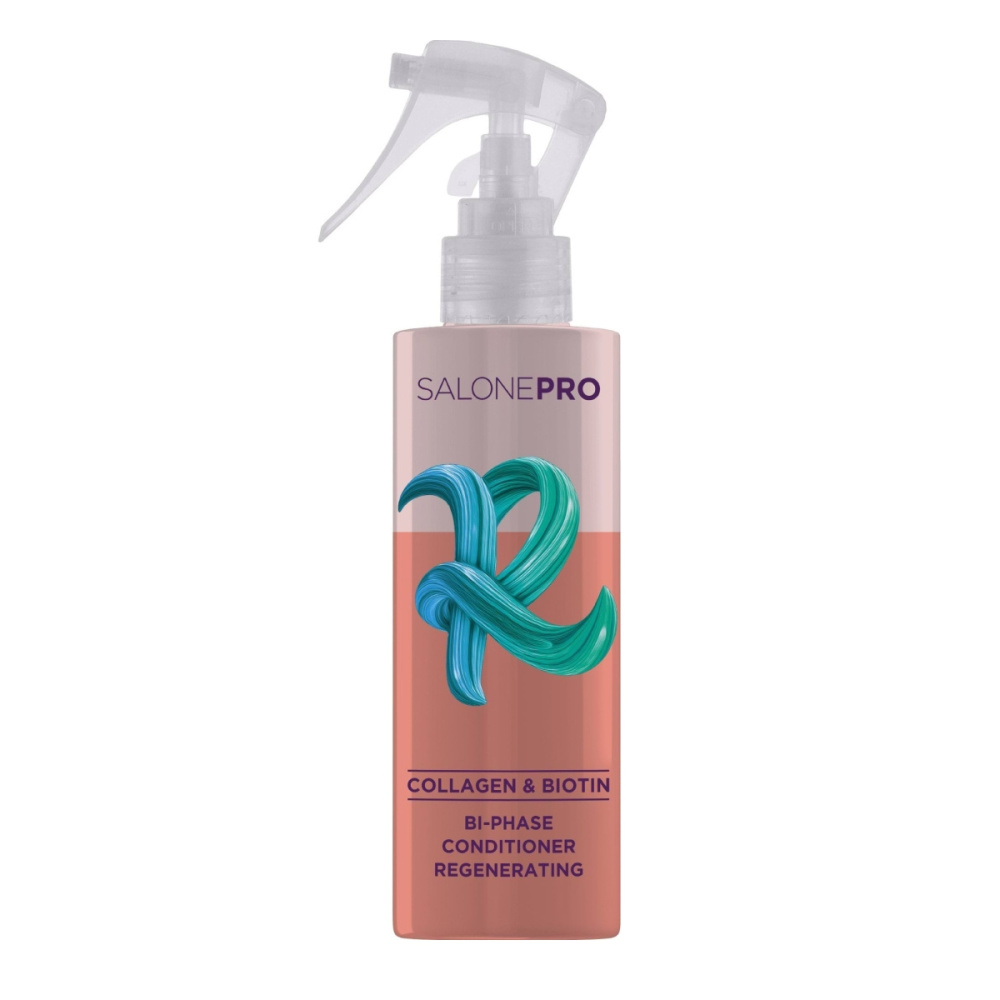 Двофазний кондиціонер Unic Salone Pro Collagen & Biotin Bi-Phase Conditioner Regenerating 200 мл