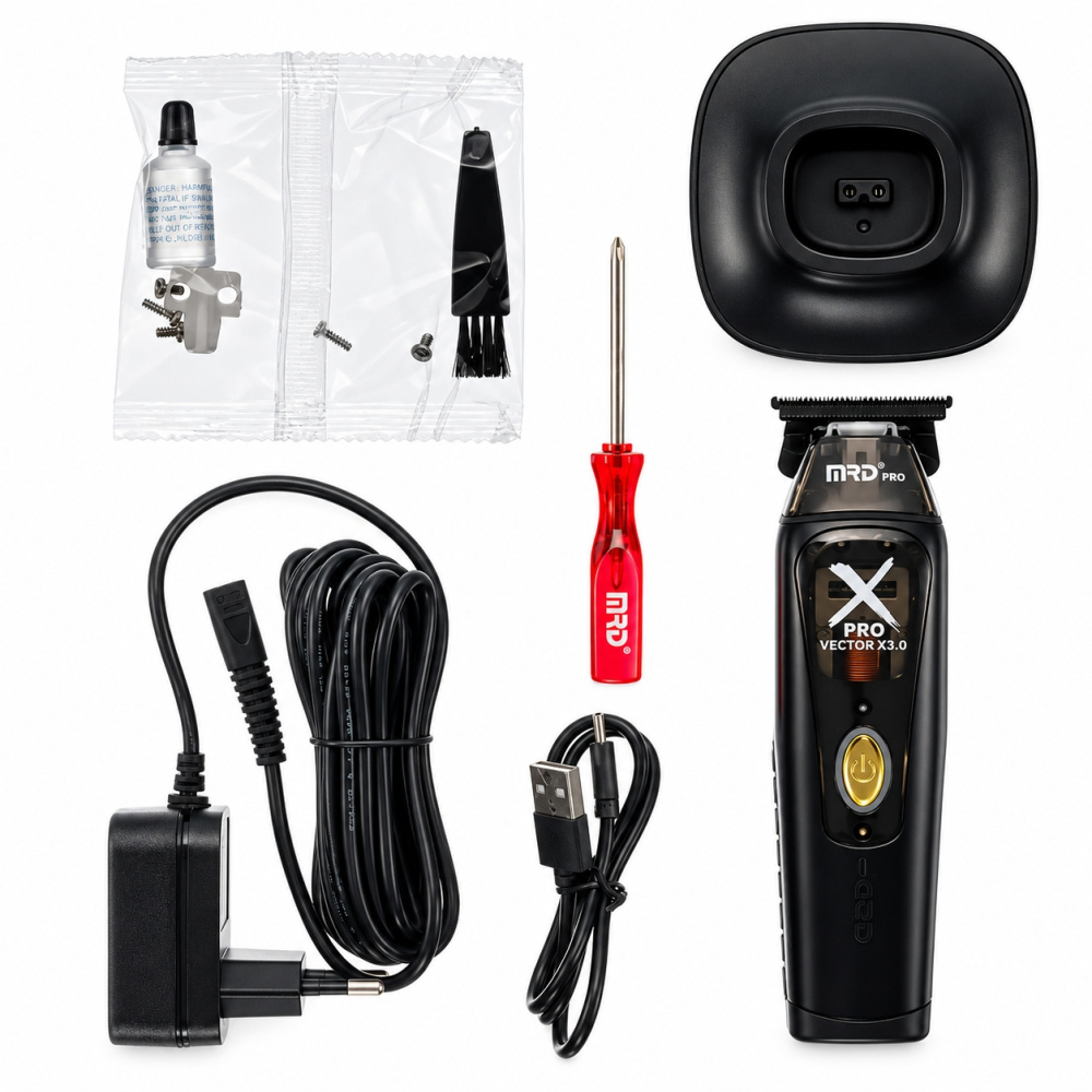 Машинка триммер MRD PRO X-PRO Black GMT-999C-X-B