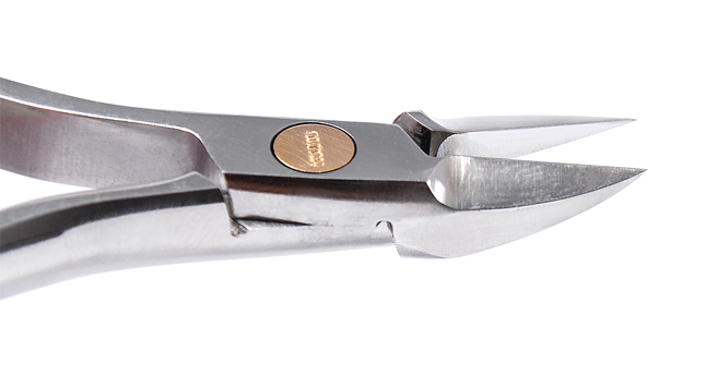 Кусачки Olton маникюрные XXXL 18-21мм + чехол (кожа)