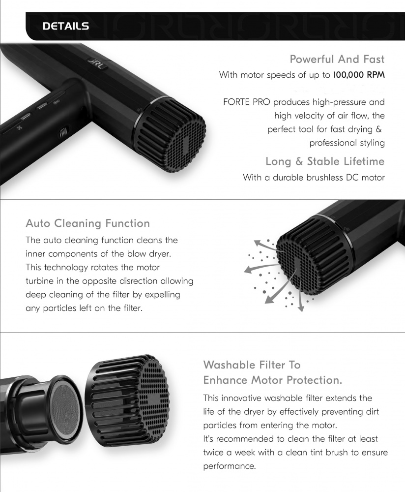 Фен JRL Forte Pro 2150W JRL-FP2020H
