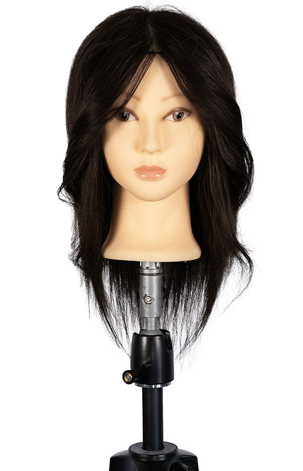 Голова манекен Exalto Professional Kylie 30-35см (брюнетка) REF1050