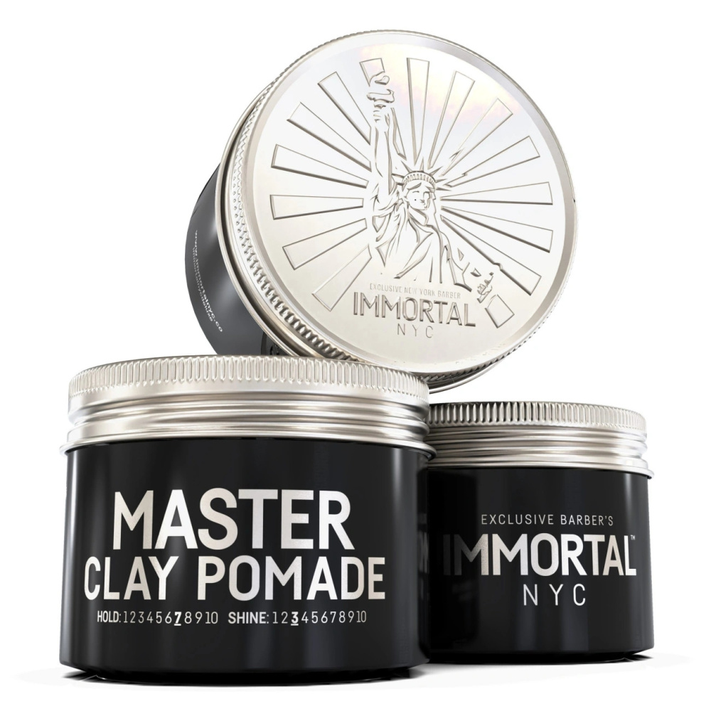 Матова глиняна паста для волосся Immortal Master 100 мл NYC-14