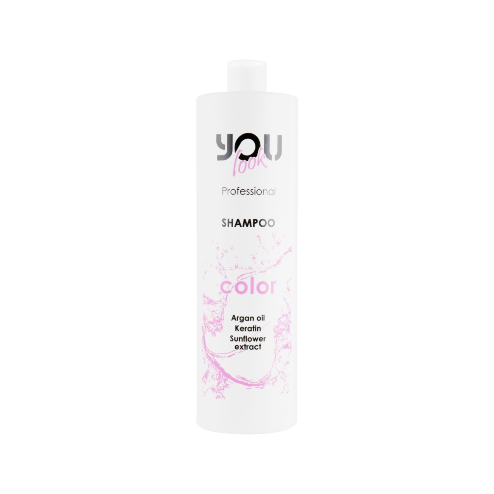 Шампунь для окрашенных и поврежденных волос You Look Professional Color Shampoo 1000мл