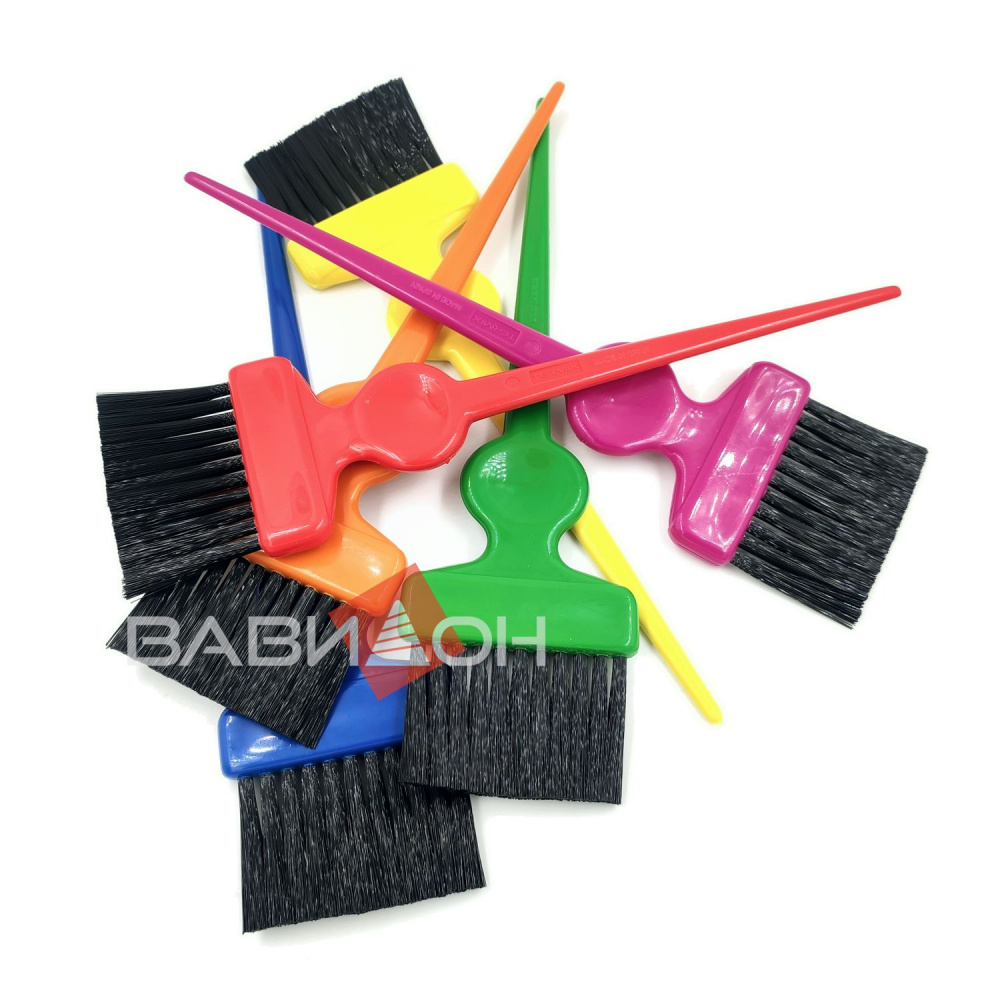 Набор цветных кисточек Termix 6шт