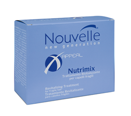 Ампула Nouvelle X-Apeal nutrimix на прополісі для відновлення структури волосся 10мл