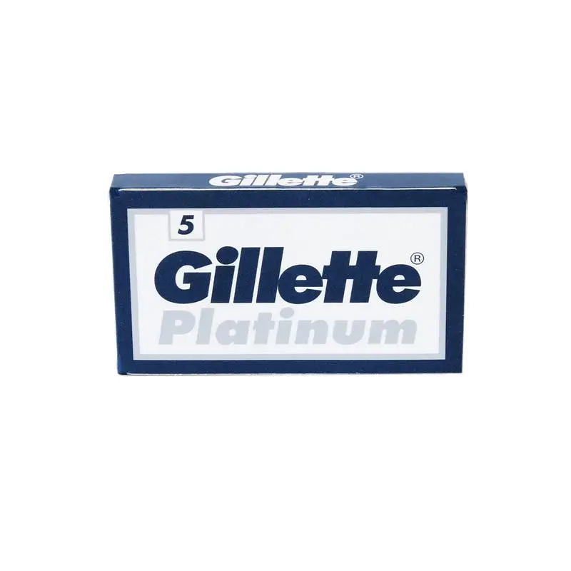 Леза двосторонні Gillette Platinum 5 шт