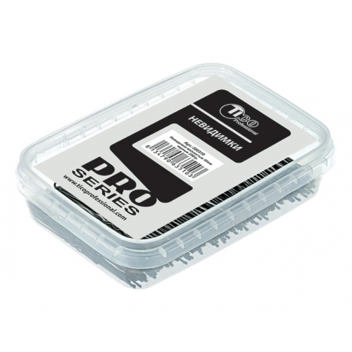 Невидимки Tico волнистые 70мм чёрные 200грамм 300567