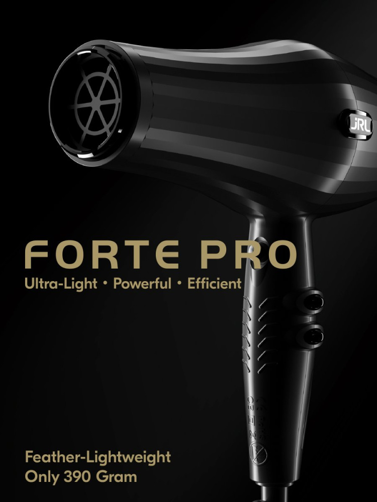 Фен JRL Forte Pro Black 2400W+кейс+распылитель JRL-BA2