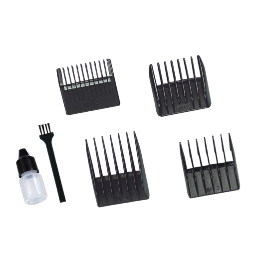 Машинка для стрижки Moser 1400 у наборі (насадки+гребінець+ножиці) 1400-0278