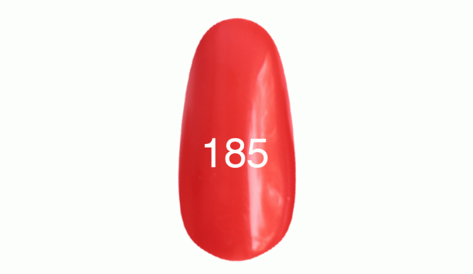 Гель-лак Kodi №185 (червоний, емаль) 8мл