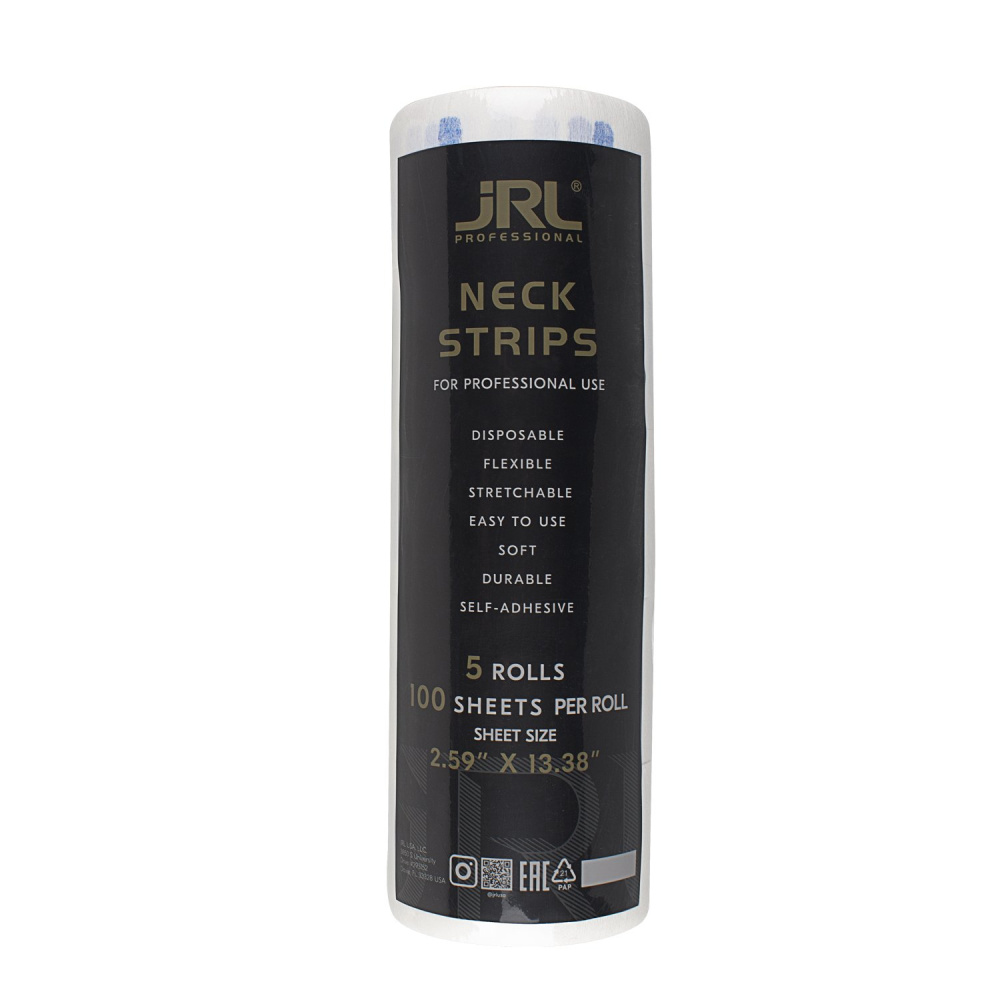 Захисний комір JRL Neck Strips білий 1 рулон JRL-LP23014