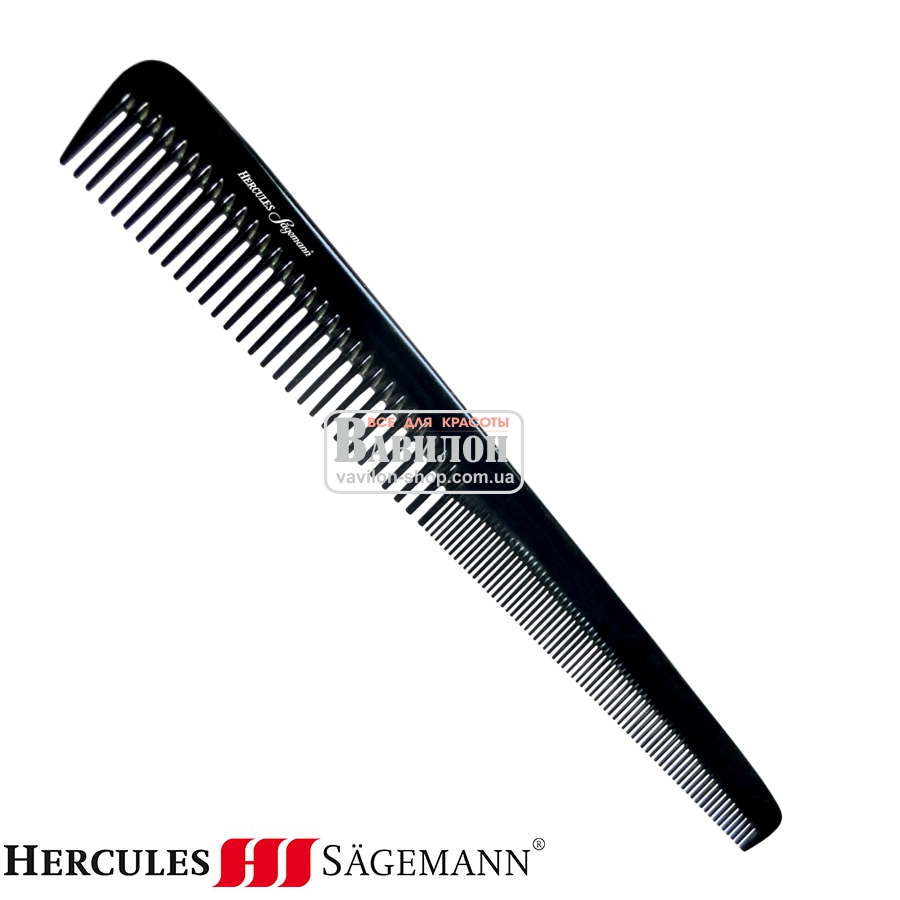 Расческа Hercules AC7 Tapered Barber Comb скошенная 7.5"